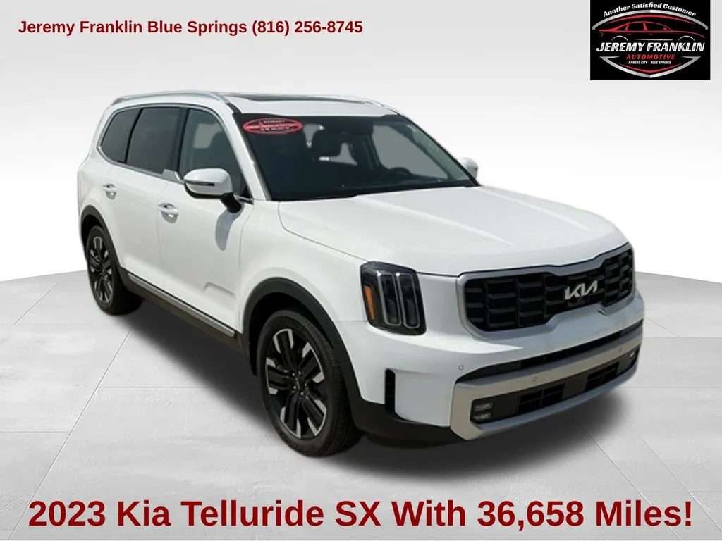 White 2023 Kia Telluride SX for sale in Blue Springs, MO