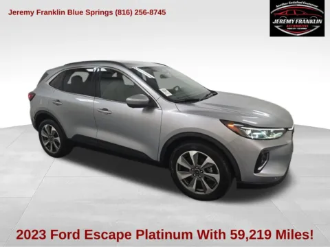 Silver 2023 Ford Escape Platinum for sale in Blue Springs, MO