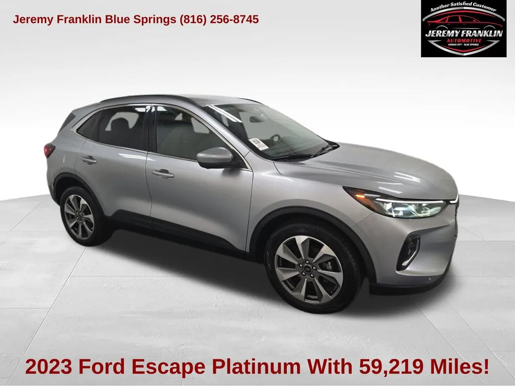 Silver 2023 Ford Escape Platinum for sale in Blue Springs, MO