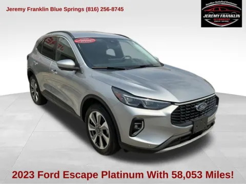 Silver 2023 Ford Escape Platinum for sale in Blue Springs, MO
