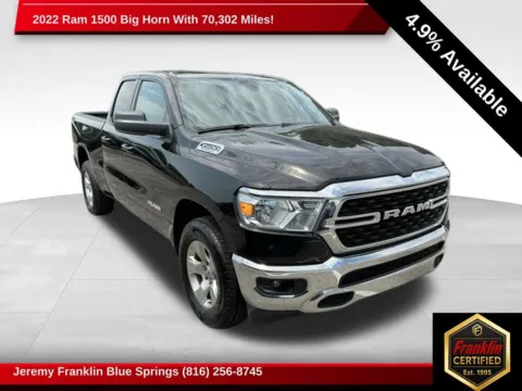 Black 2022 Ram 1500 Big Horn/Lone Star for sale in Blue Springs, MO