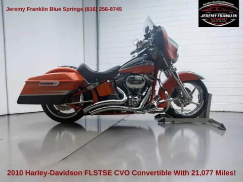 Photos of 2010 Harley-Davidson FLSTSE CVO Convertible for sale in Blue Springs, MO at Jeremy Franklin Automotive of Blue Springs