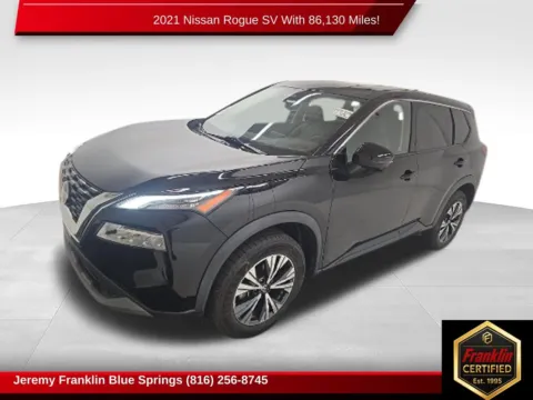 Black 2021 Nissan Rogue SV for sale in Blue Springs, MO
