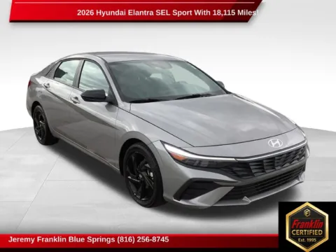 Gray 2026 Hyundai Elantra SEL Sport for sale in Blue Springs, MO