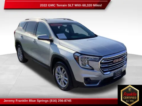 Silver 2022 GMC Terrain SLT for sale in Blue Springs, MO