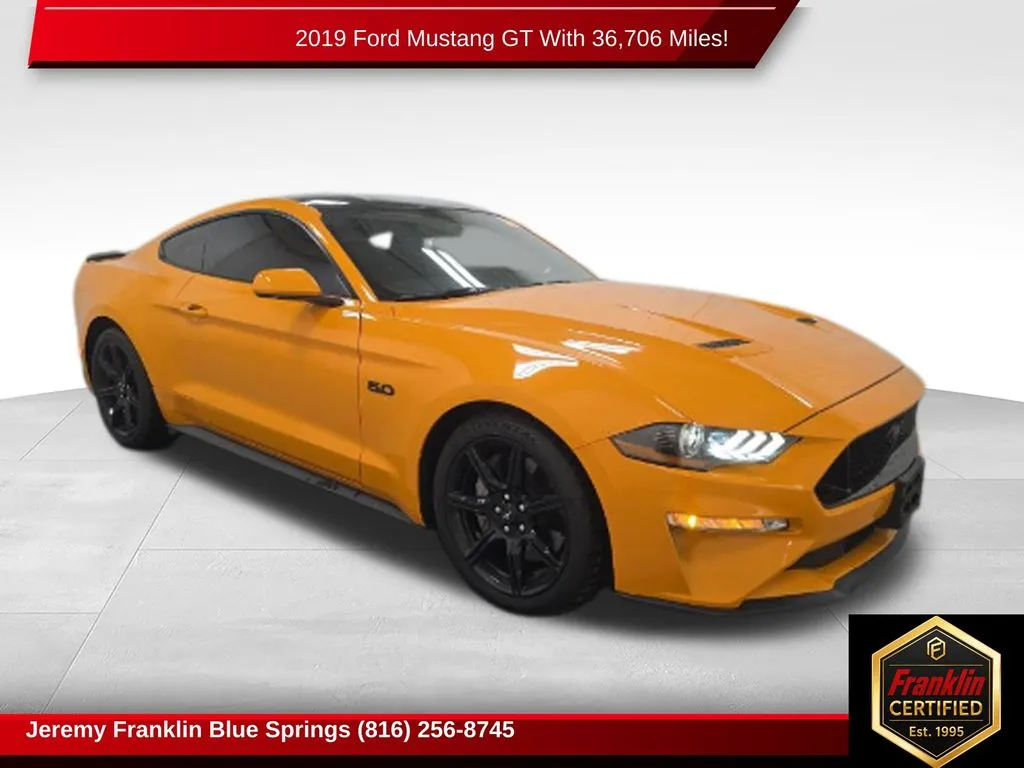 Orange 2019 Ford Mustang GT for sale in Blue Springs, MO