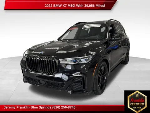 Black 2022 BMW X7 M50i for sale in Blue Springs, MO