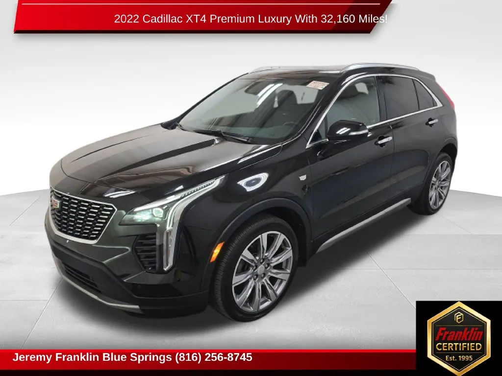 Black 2022 Cadillac XT4 Premium Luxury for sale in Blue Springs, MO