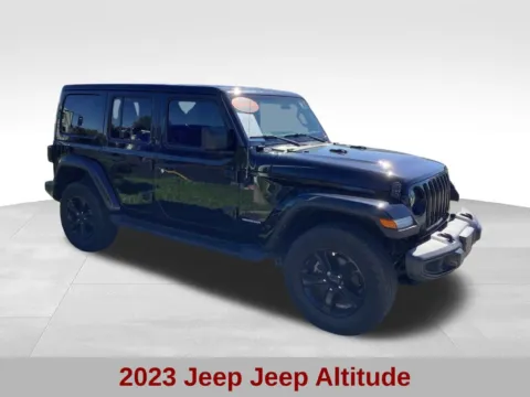 Photos of 2023 Jeep Wrangler Altitude for sale in Blue Springs, MO at Jeremy Franklin Automotive of Blue Springs