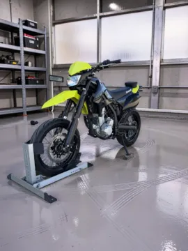Another view of 2023 Kawasaki KLX 300SM for sale in Blue Springs, MO at Jeremy Franklin Automotive of Blue Springs