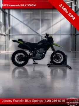 Unknown 2023 Kawasaki KLX 300SM for sale in Blue Springs, MO