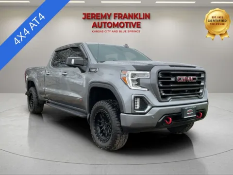 Silver 2021 GMC Sierra 1500 AT4 for sale in Blue Springs, MO