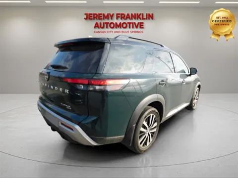 Another view of 2023 Nissan Pathfinder Platinum for sale in Blue Springs, MO at Jeremy Franklin Automotive of Blue Springs