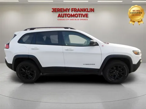 Photos of 2022 Jeep Cherokee Trailhawk for sale in Blue Springs, MO at Jeremy Franklin Automotive of Blue Springs