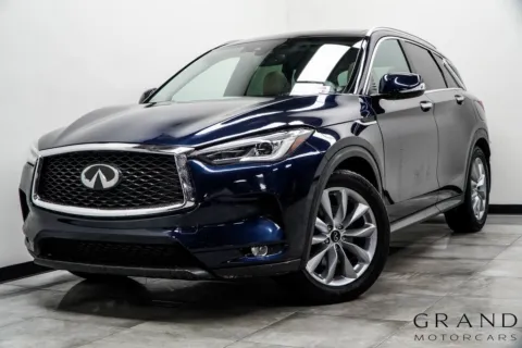 Blue 2020 INFINITI QX50 LUXE for sale in Marietta, GA