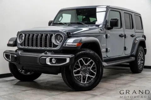 Gray 2024 Jeep Wrangler Sahara for sale in Marietta, GA