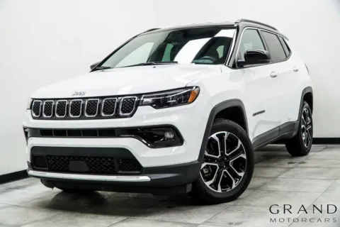 White 2024 Jeep Compass Limited for sale in Marietta, GA
