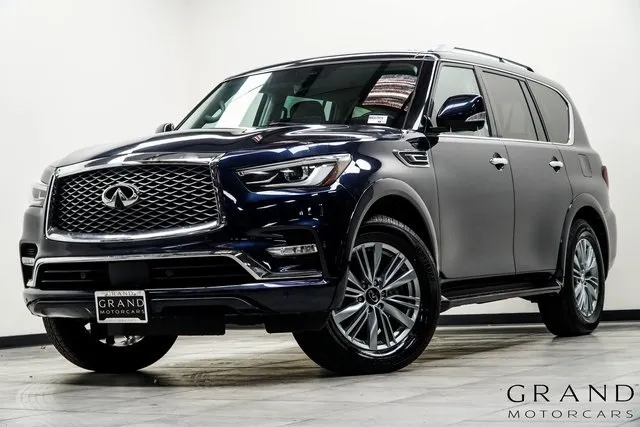 Blue 2024 INFINITI QX80 LUXE for sale in Marietta, GA