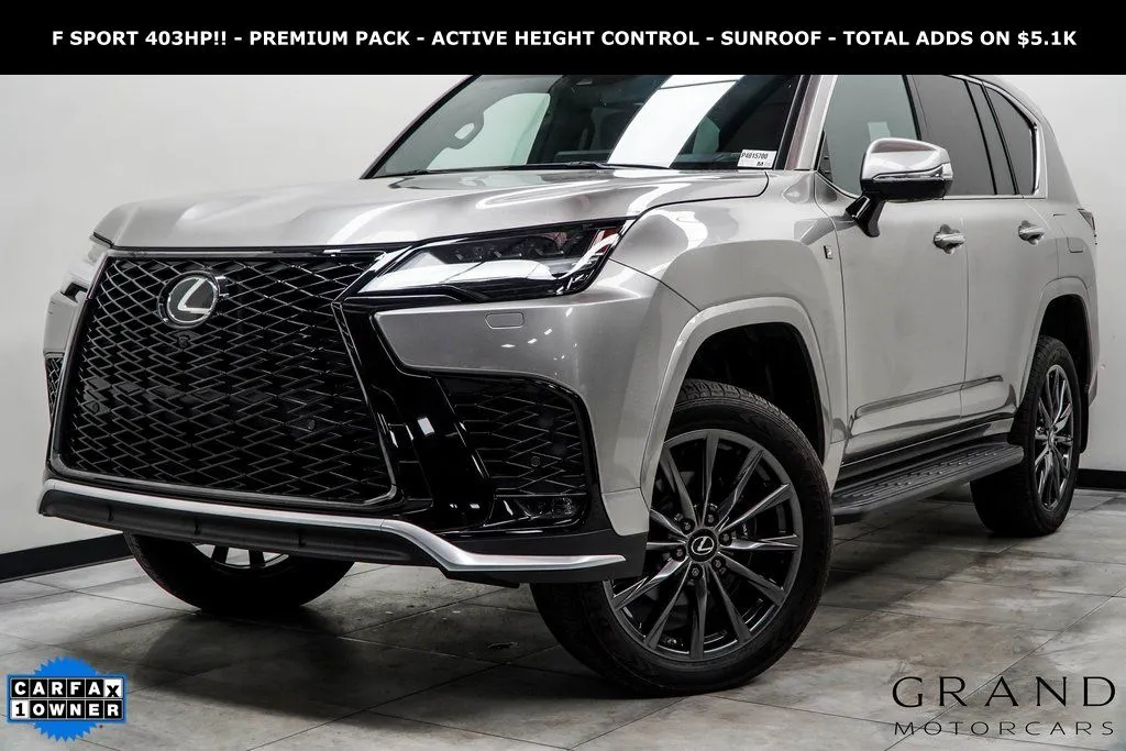 Silver 2023 Lexus LX 600 F SPORT for sale in Marietta, GA