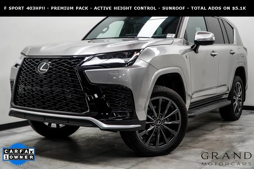 Silver 2023 Lexus LX 600 F SPORT for sale in Marietta, GA
