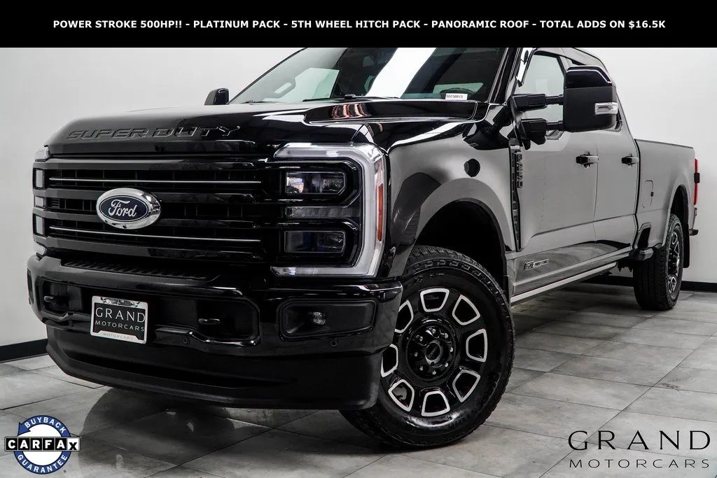 Black 2025 Ford F-250SD Platinum for sale in Marietta, GA