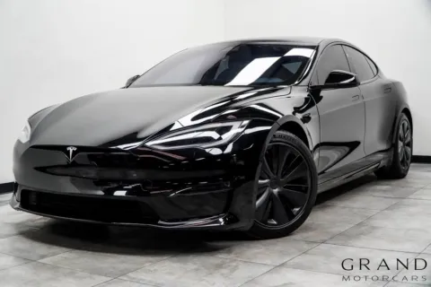 Black 2021 Tesla Model S Plaid for sale in Marietta, GA