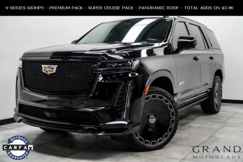 Black 2023 Cadillac Escalade V-Series for sale in Marietta, GA