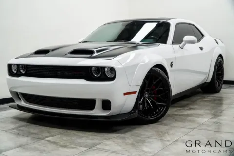 White 2019 Dodge Challenger SRT Hellcat Redeye Widebody for sale in Marietta, GA