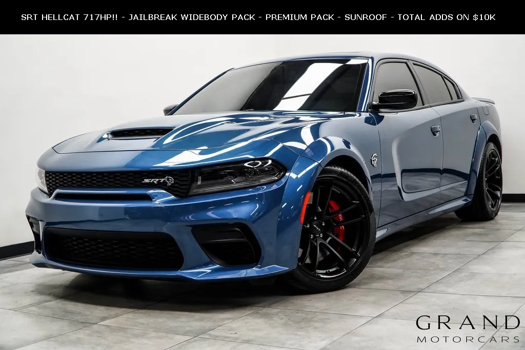 Blue 2023 Dodge Charger SRT Hellcat Widebody for sale in Marietta, GA