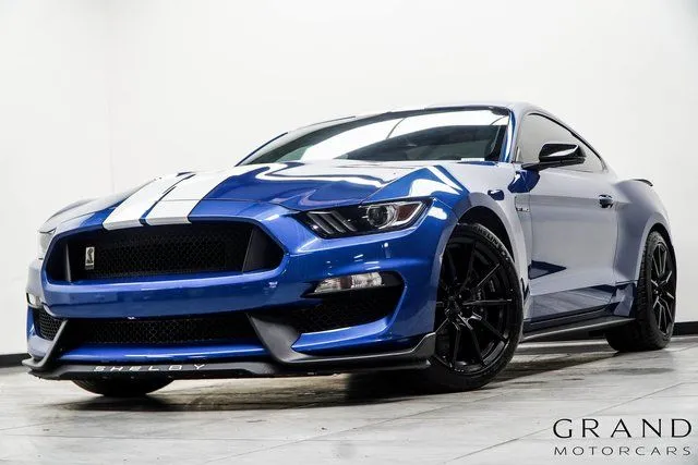 Blue 2017 Ford Mustang Shelby GT350 for sale in Marietta, GA