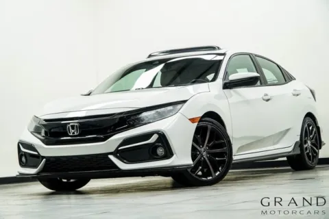 White 2021 Honda Civic Sport Touring for sale in Marietta, GA