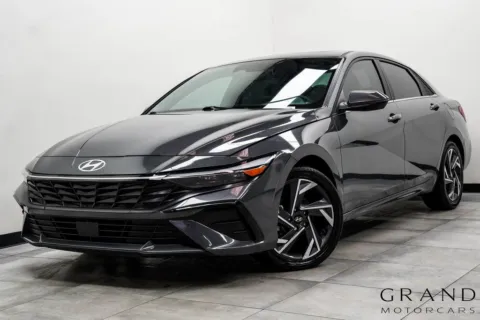 Gray 2024 Hyundai Elantra Hybrid Limited for sale in Marietta, GA