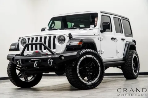 White 2019 Jeep Wrangler Unlimited Sport S for sale in Marietta, GA