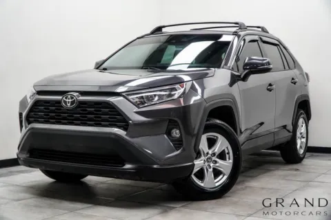 Black 2021 Toyota RAV4 XLE for sale in Marietta, GA