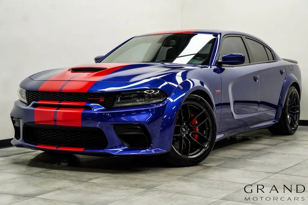 Blue 2022 Dodge Charger R/T Scat Pack Widebody for sale in Marietta, GA