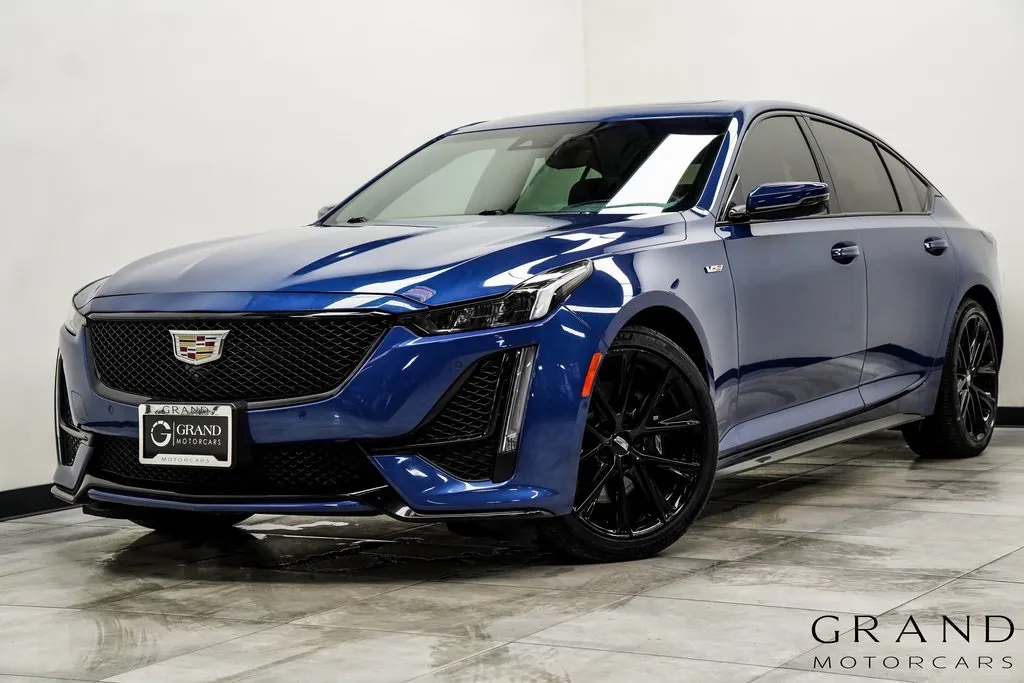 Black 2022 Cadillac CT5 V-Series for sale in Marietta, GA