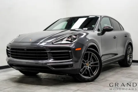 Gray 2023 Porsche Cayenne Coupe Platinum Edition for sale in Marietta, GA