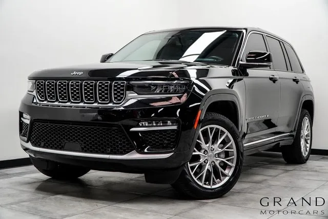 Black 2022 Jeep Grand Cherokee Summit for sale in Marietta, GA