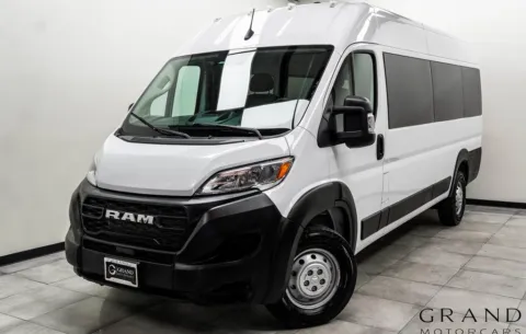 White 2023 Ram ProMaster 3500 Window Van High Roof for sale in Marietta, GA