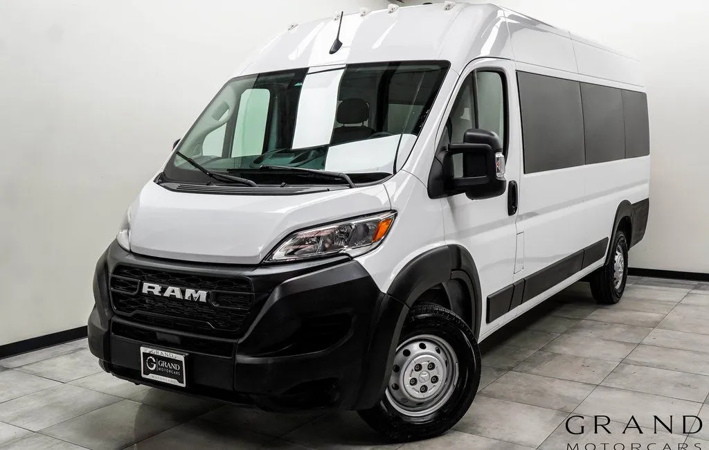 White 2023 Ram ProMaster 3500 Window Van High Roof for sale in Marietta, GA