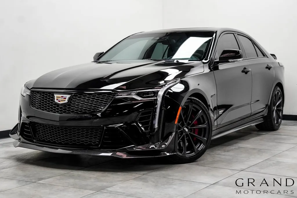 Black 2024 Cadillac CT4 V-Series for sale in Marietta, GA