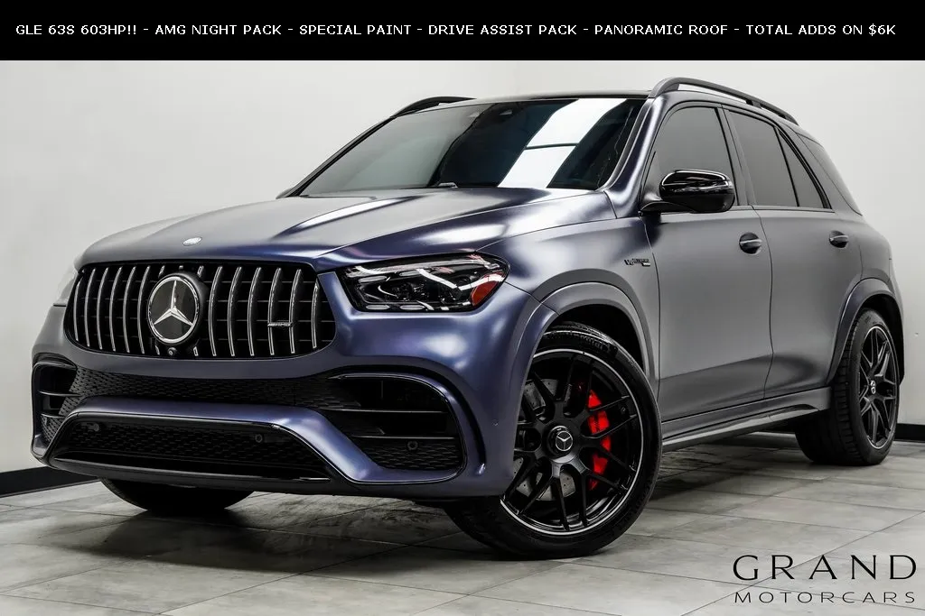 Blue 2024 Mercedes-Benz GLE 63 S AMG for sale in Marietta, GA