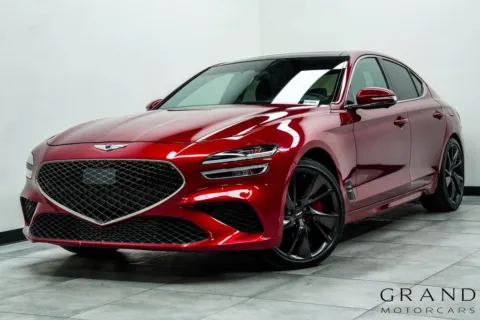 Red 2022 Genesis G70 3.3T for sale in Marietta, GA
