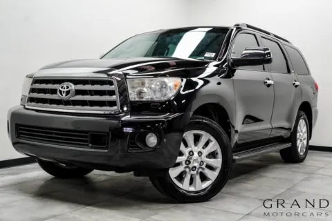 Black 2014 Toyota Sequoia Platinum for sale in Marietta, GA