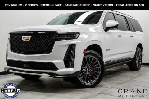 White 2023 Cadillac Escalade ESV V-Series for sale in Marietta, GA