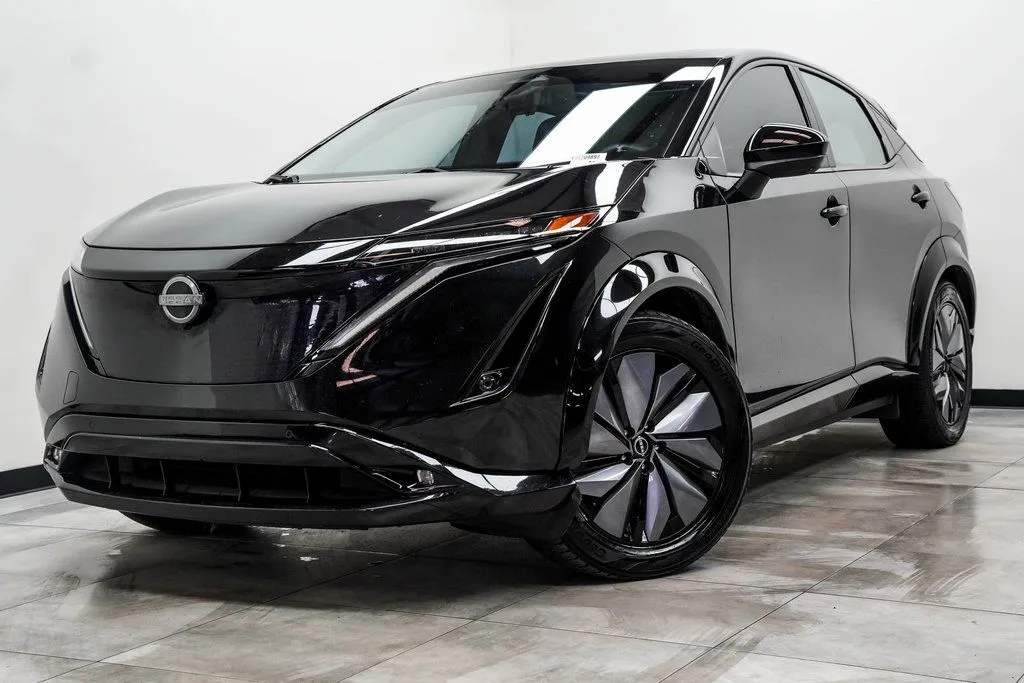 Black 2023 Nissan Ariya EVOLVE+ e-4ORCE for sale in Marietta, GA
