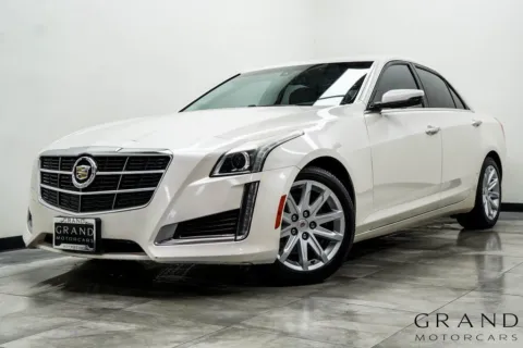 White 2014 Cadillac CTS 2.0L Turbo for sale in Marietta, GA