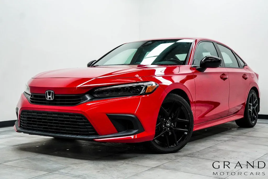 Red 2022 Honda Civic Sport for sale in Marietta, GA