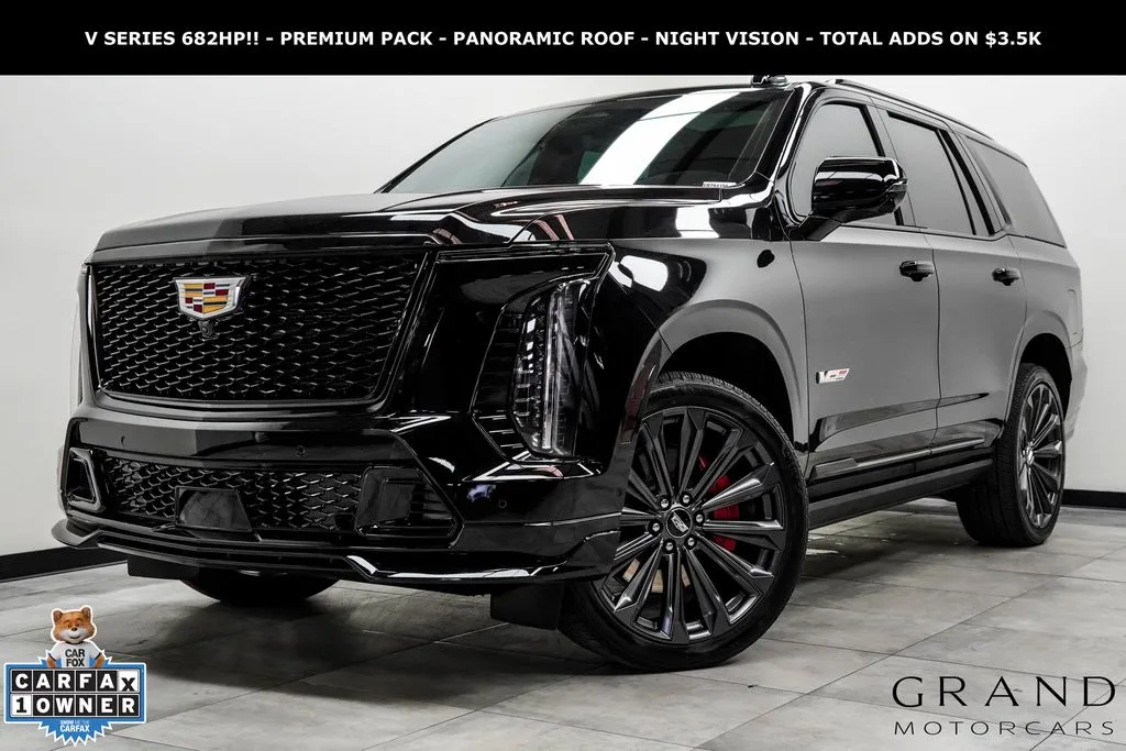 Black 2025 Cadillac Escalade V-Series for sale in Marietta, GA