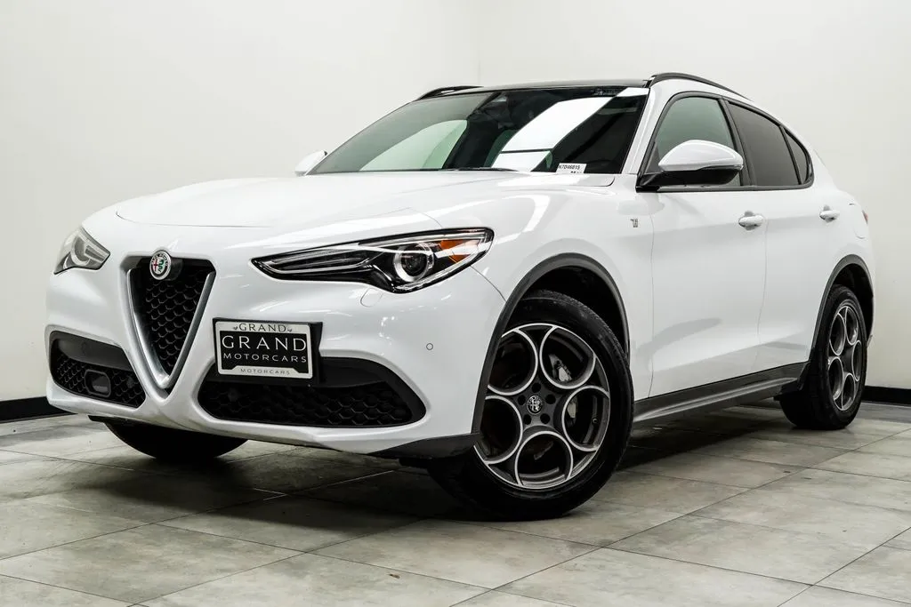 White 2022 Alfa Romeo Stelvio Ti for sale in Marietta, GA